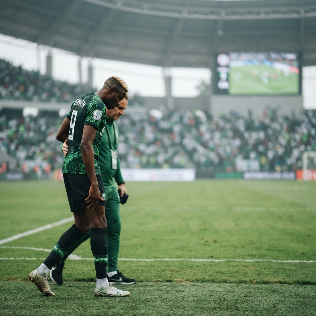 Osimhen Out: What His Injury Means for Nigeria’s 2027 AFCON Qualifiers