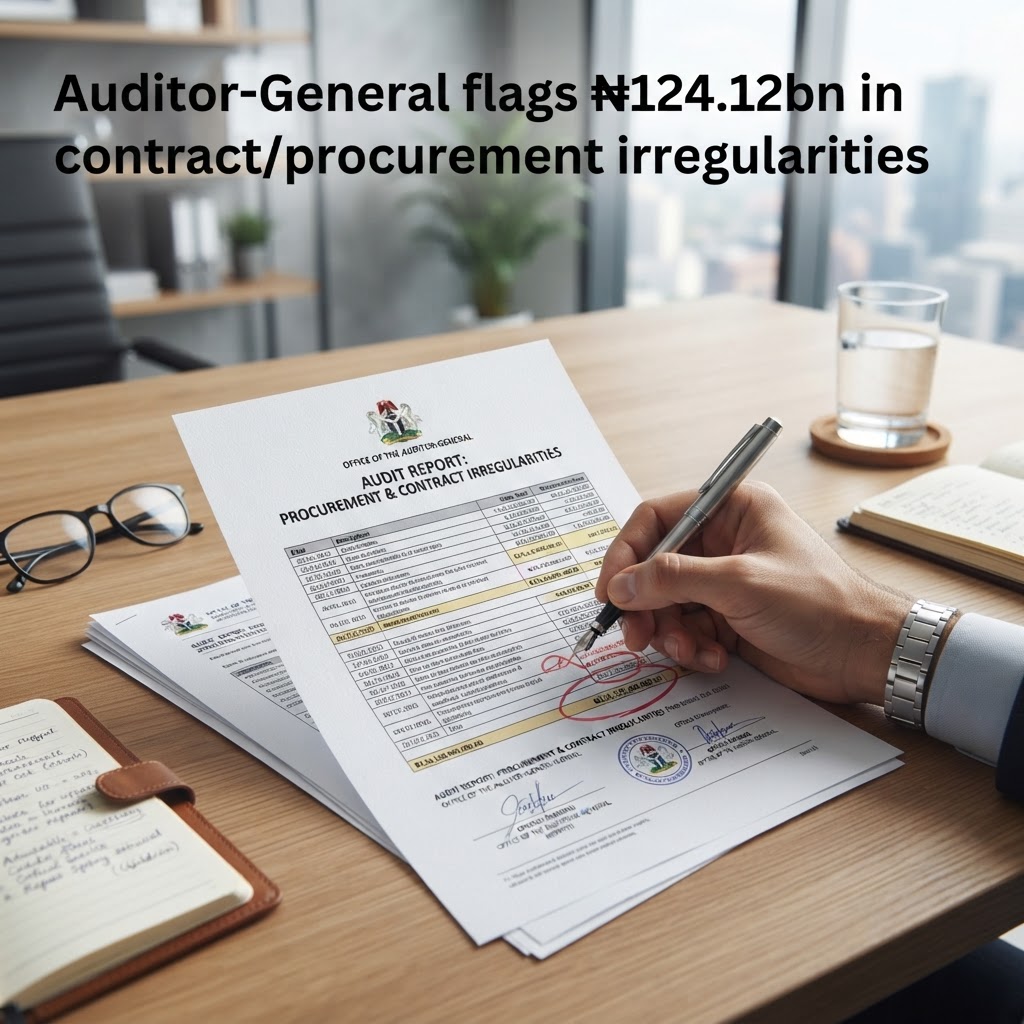 Auditor-General flags ₦124.12bn in contract/procurement irregularities