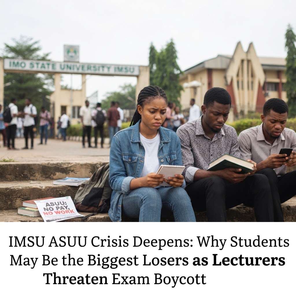 IMSU ASUU Crisis Deepens: Why Students May Be the Biggest Losers as Lecturers Threaten Exam Boycott