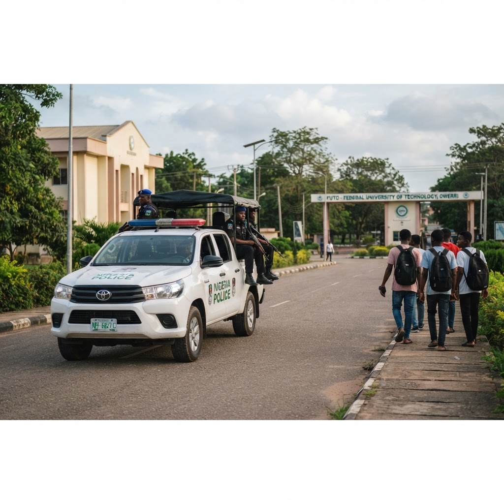 FUTO Security Crisis: Police Move to Protect Students After Abductions and Death