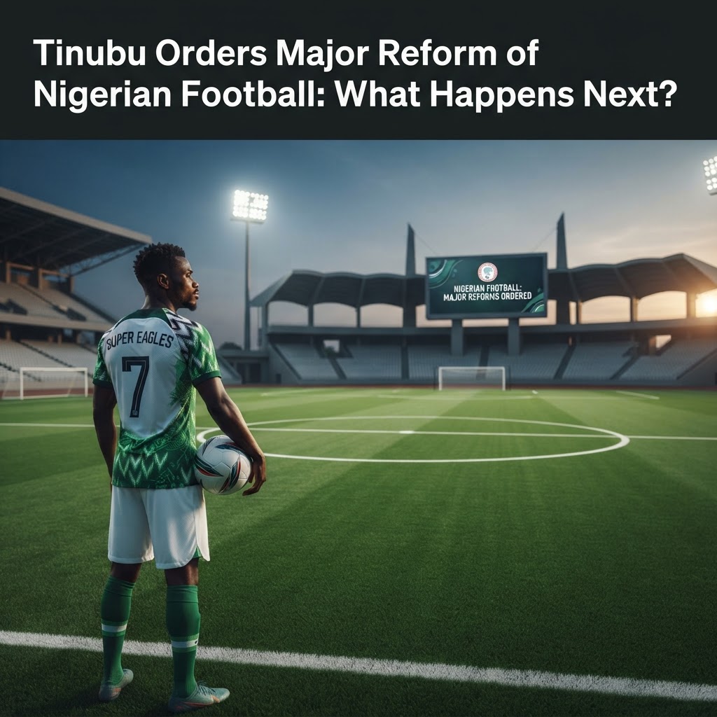 Tinubu Orders Major Reform of Nigerian Football: What Happens Next?