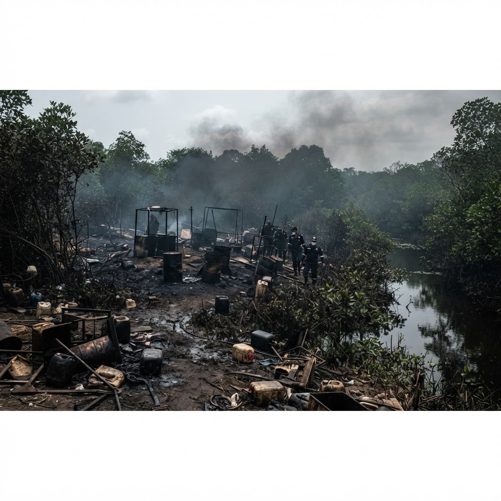 Rivers Oil Tragedy: 37 Die From Toxic Fumes at Illegal Oil Site in Okrika