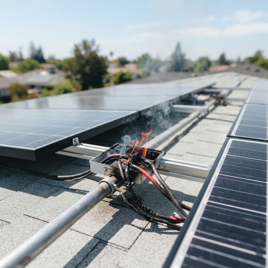 Solar Installation Safety: How Faulty Wiring Can Cause Fires