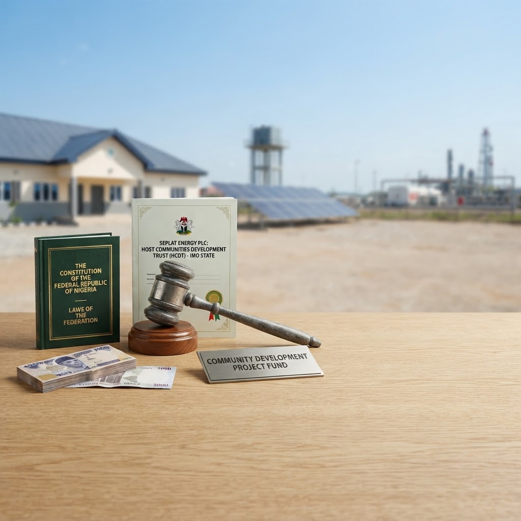 Seplat and Imo Host Communities: What Nigerian Law Says About Oil Revenue, Development and Accountability