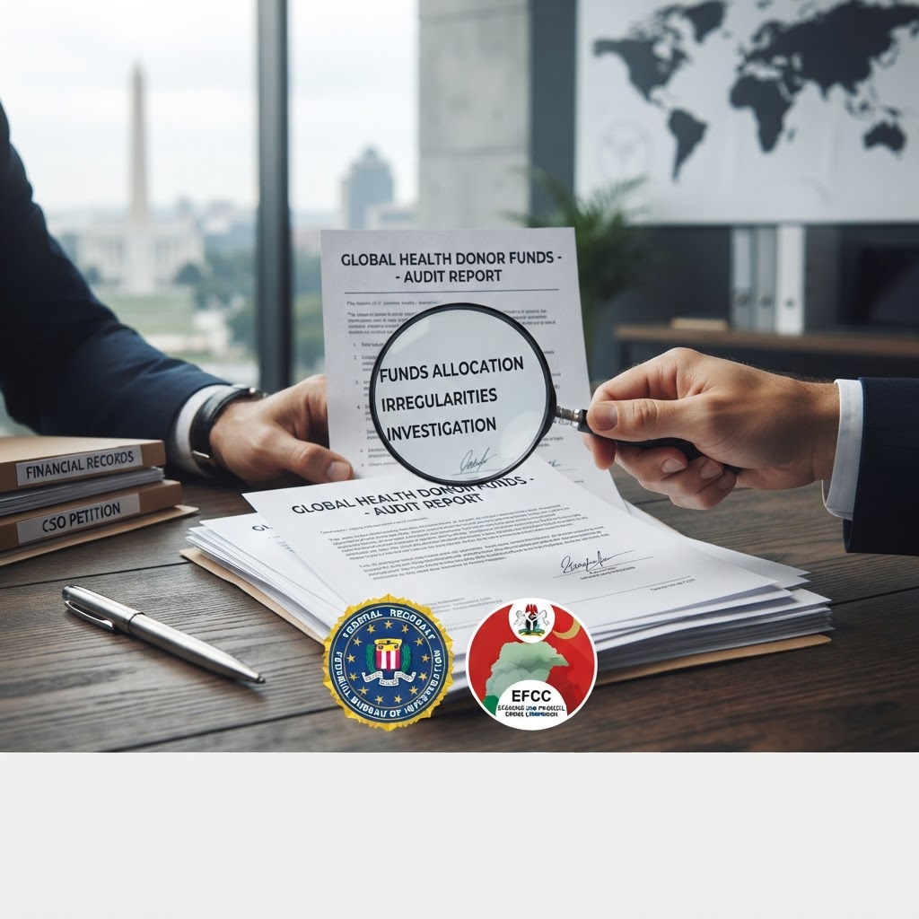 Donor Health Funds Under Scrutiny: Why a Civil Society Group Wants FBI, EFCC to Widen Probe