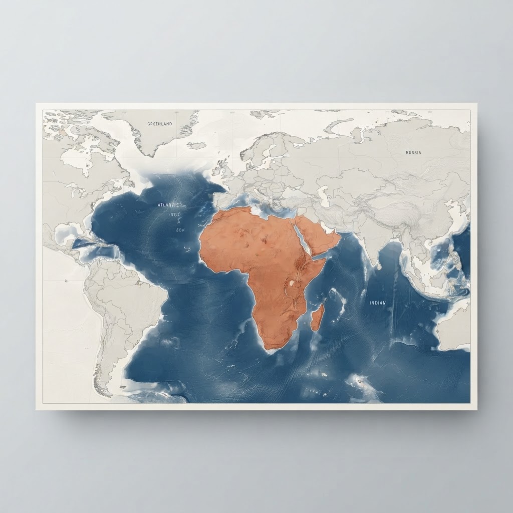 UN backs map showing Africa's true size