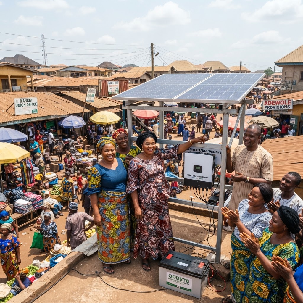 How Nigerian Market Unions Launch Solar Energy Cooperatives