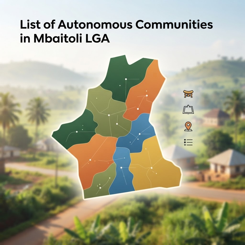 List of Autonomous Communities in Mbaitoli LGA