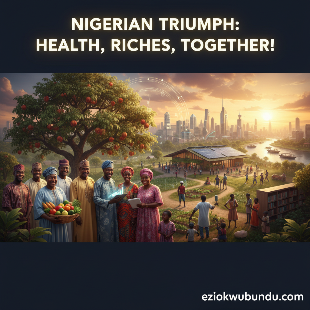 Nigerian Prosperity: Health, Wealth, Community Decoded