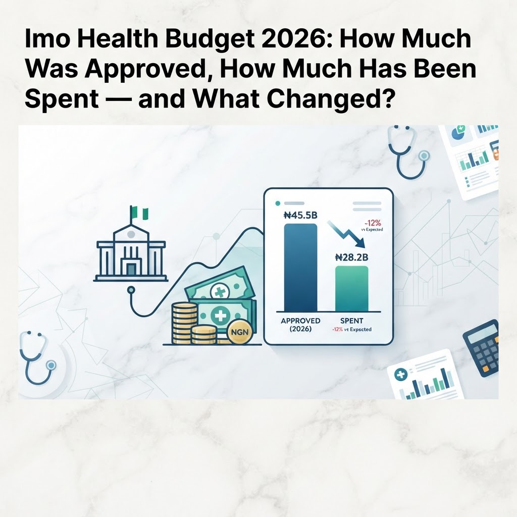 Imo Health Budget 2026: How Much Was Approved, How Much Has Been Spent — and What Changed?